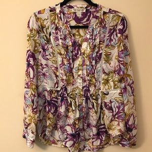 Clearance Vintage America Floral Blouse